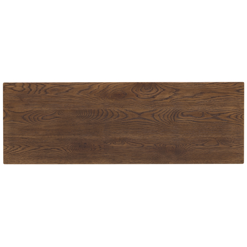Bowery Hill 5-Drawer Chest with Cedar-Lined Drawer in Brown Wood