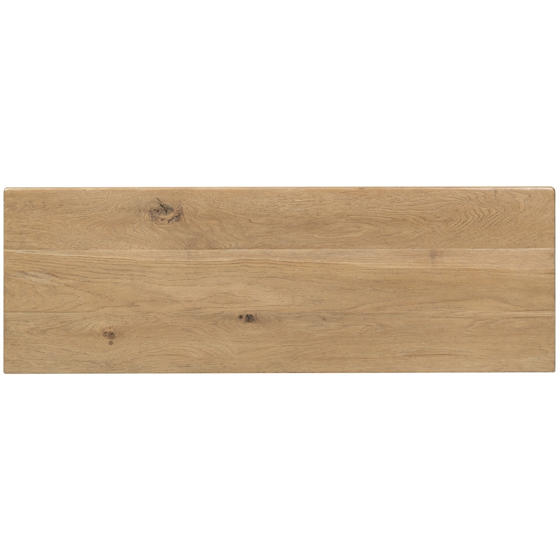 Bowery Hill 5-Drawer Chest with Cedar-Lined Drawer in Light Brown