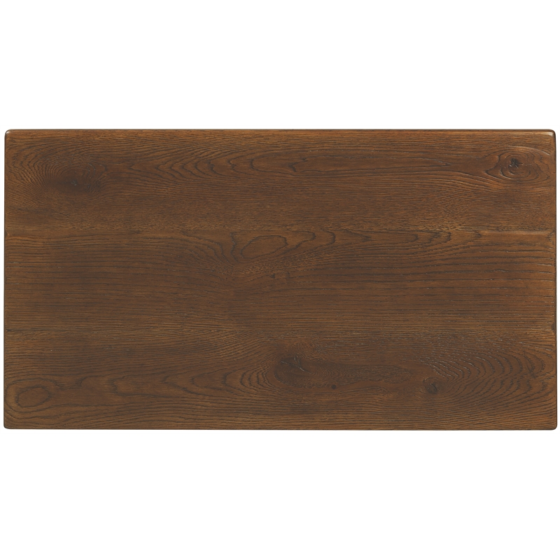 Bowery Hill 3-Drawer Nightstand with USB Charging in Brown Wood