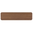 Bowery Hill Console Table with Metal Base in Medium Wood Finish