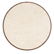 Bowery Hill Round Marble-Top End Table with Archway Base in Medium