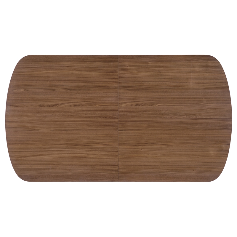 Bowery Hill Rectangle Dining Table with Two 20in Leaves in Medium