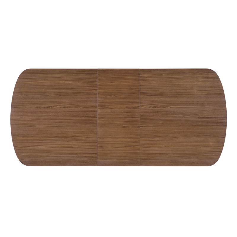Bowery Hill Rectangle Dining Table with Two 20in Leaves in Medium