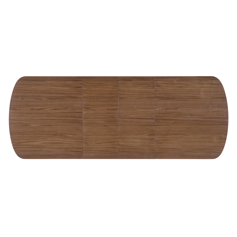 Bowery Hill Rectangle Dining Table with Two 20in Leaves in Medium