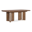 Bowery Hill Rectangle Dining Table with Two 20in Leaves in Medium