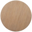 Bowery Hill Scalloped End Table with Hidden Storage in Light Brown