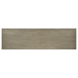 Bowery Hill 84in Home Office Desk with One Centered File Drawer