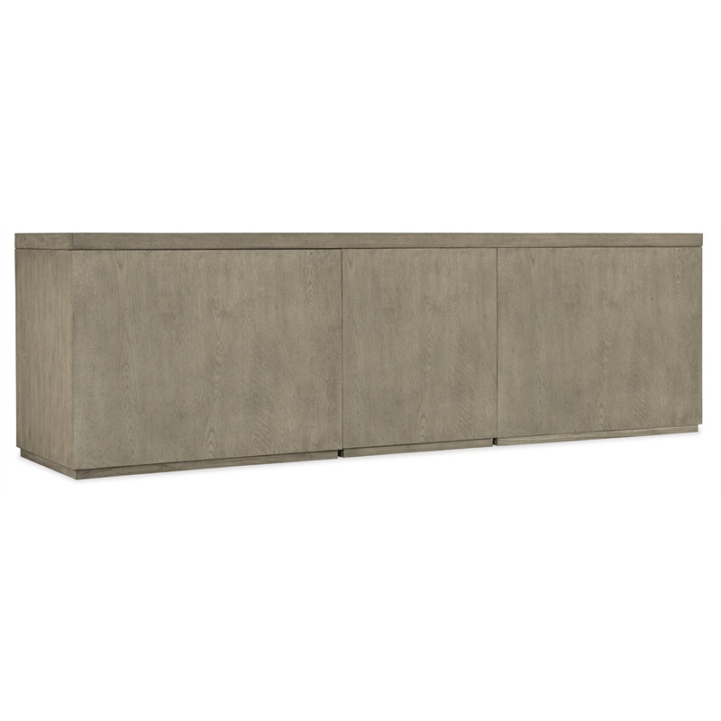 Bowery Hill 96in Home Office Credenza with Two Lateral Files
