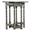 Bowery Hill Gate Leg Round Table in Blue Distressed Finish