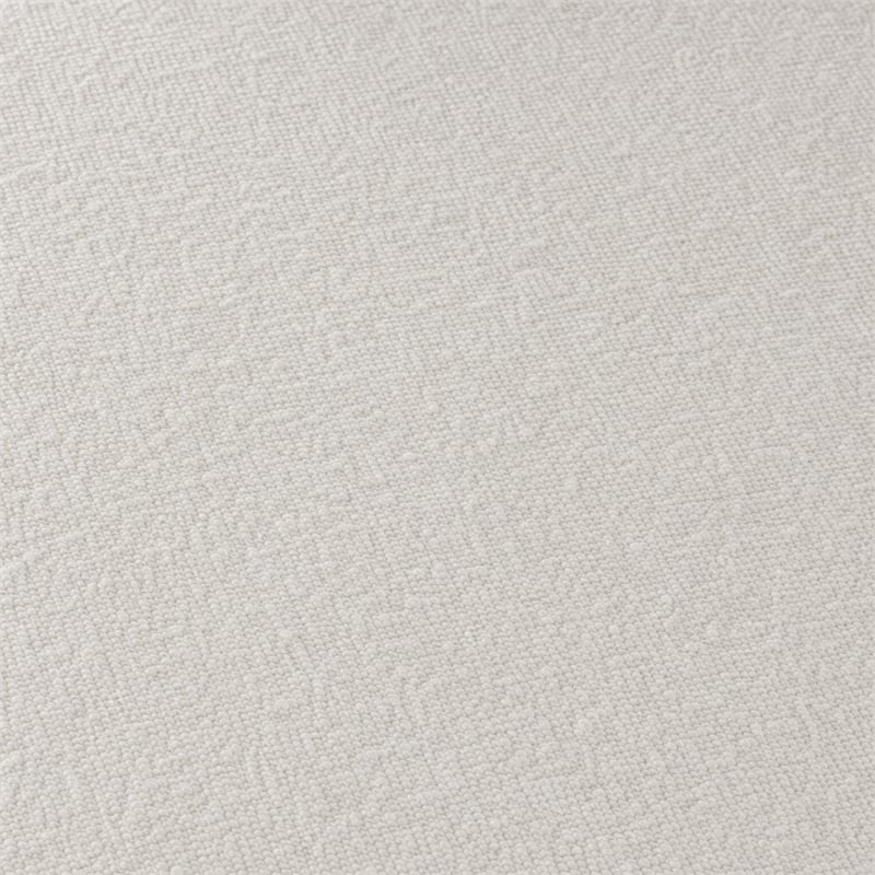 Bowery Hill Cascade King Upholstered Bed with White Fabric Headboard