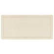 Bowery Hill Raffia Three-Drawer Chest with Cream Flax Finish