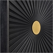 Bowery Hill 69 in Entertainment Console in Rustic Black Finish
