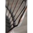 Bowery Hill Dining Room Spindle Back Side Chair in Timeworn Gray