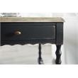 Bowery Hill Rectangular Living Room End Table in Timeworn Gray