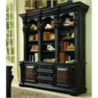 Bowery Hill 12 Shelf Bookcase with Bottom Storage in Black Finish