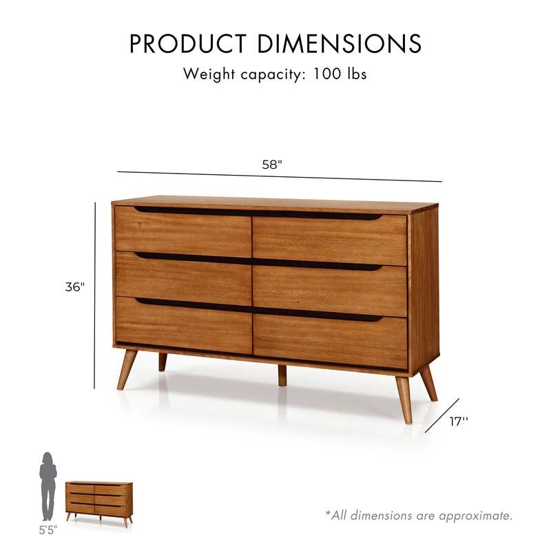 Bowery Hill 3-Piece Oak Wood Bedroom Set - Cal King + Chest + Nightstand