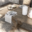 Bowery Hill Rustic Solid Wood Dining Table in Natural Tone Finish