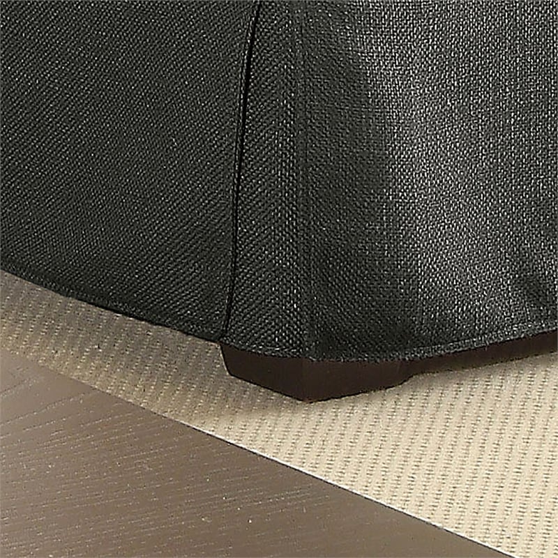 Bowery Hill Transitional Fabric Right Facing Sectional in Gray