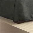 Bowery Hill Transitional Fabric Right Facing Sectional in Gray