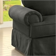 Bowery Hill Transitional Fabric Right Facing Sectional in Gray
