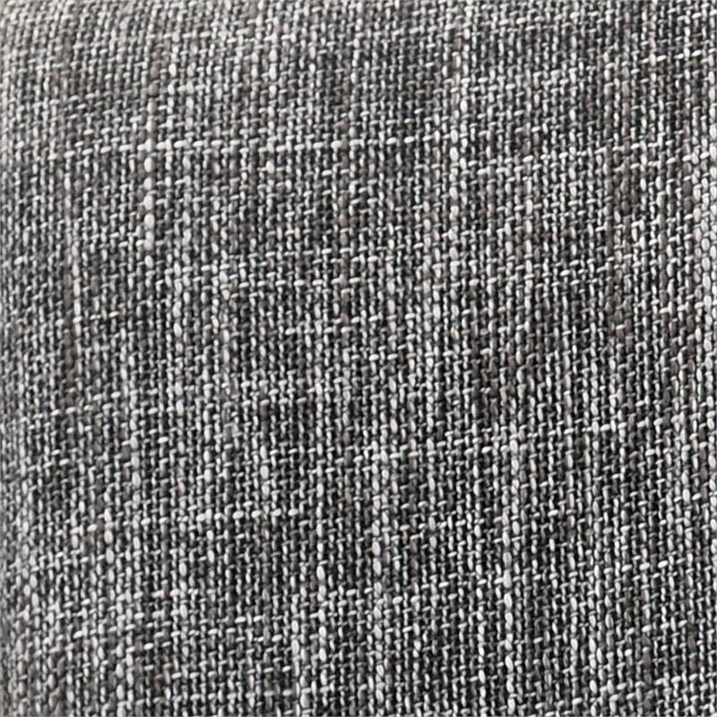 Bowery Hill Wood Cushioned Accent Chair in Grey