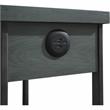 Bowery Hill Antique Green Wood Transitional Side Table with 1 Shelf