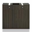 Bowery Hill 8-Bottle Wall-Mounted Wine Rack in Wenge