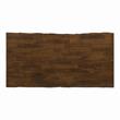 Bowery Hill Transitional Solid Wood Coffee Table in Walnut Finish