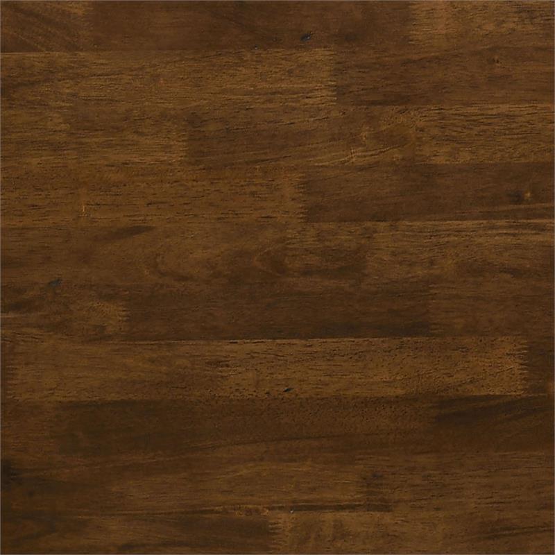 Bowery Hill Solid Wood End Table with Walnut Live Edge Design
