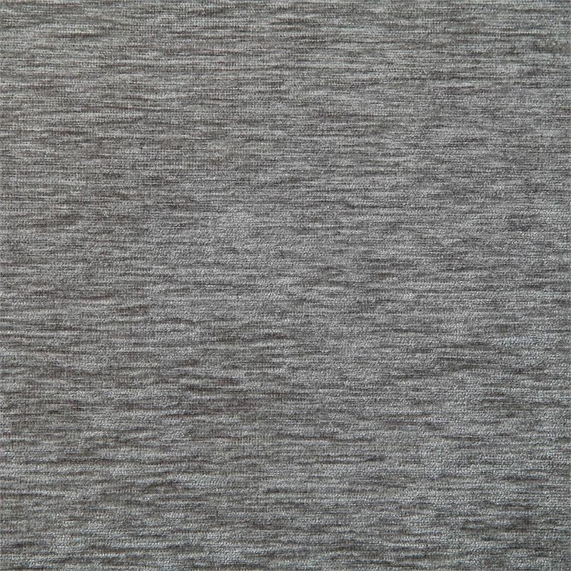 Bowery Hill Contemporary Gray Chenille L-Shaped Sectional Sofa