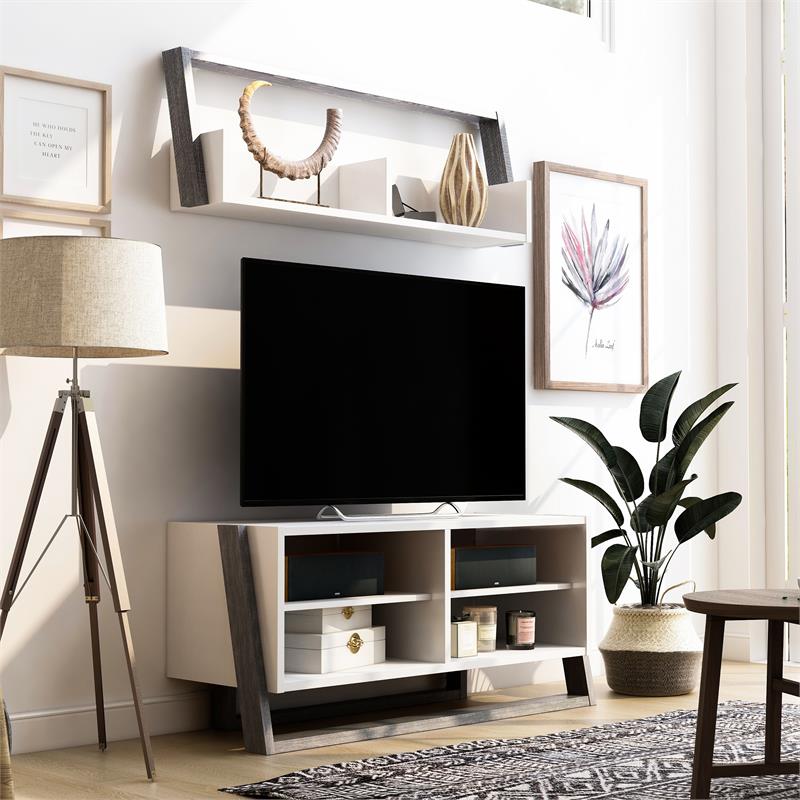 Bowery Hill 2-Piece Wood 49.5
