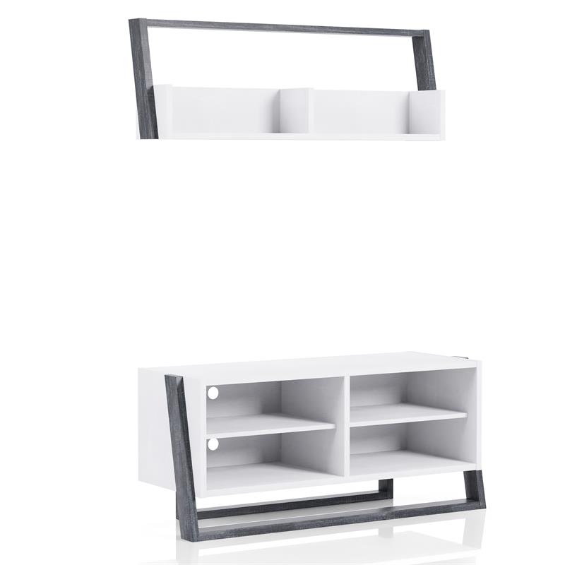 Bowery Hill 2-Piece Wood 49.5