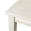 Bowery Hill Wood Extendable Dining Table in White Oak
