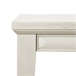 Bowery Hill Wood Extendable Dining Table in White Oak