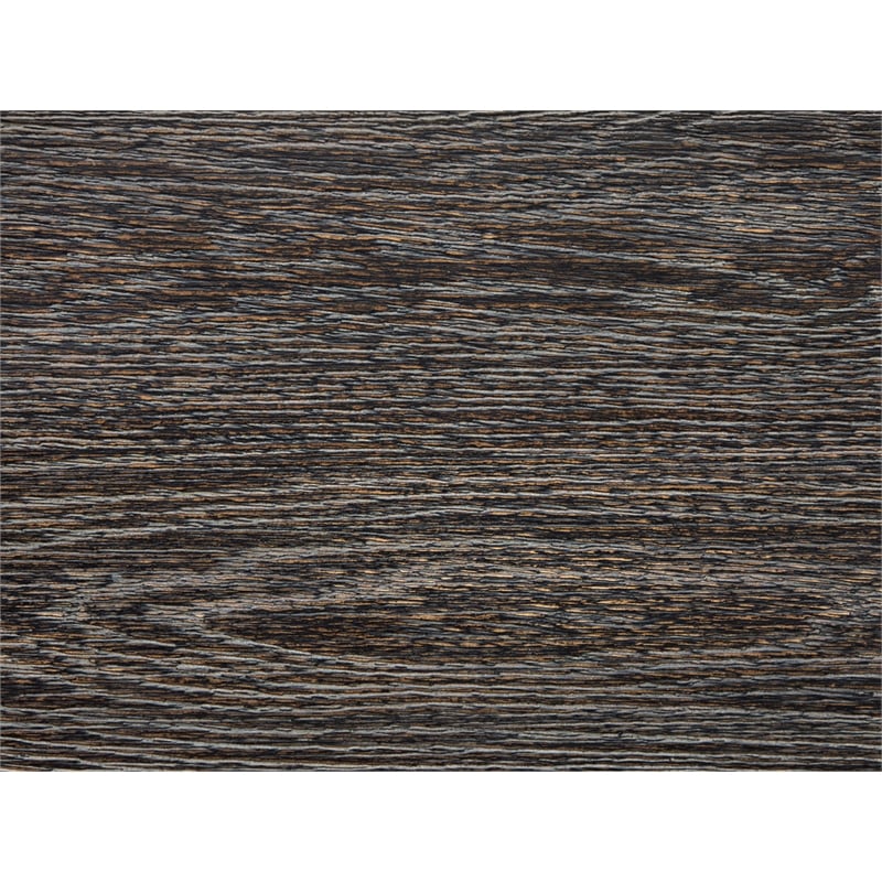 Bowery Hill Ravenwood Black 5-Drawer Bedroom Chest with Marble Top
