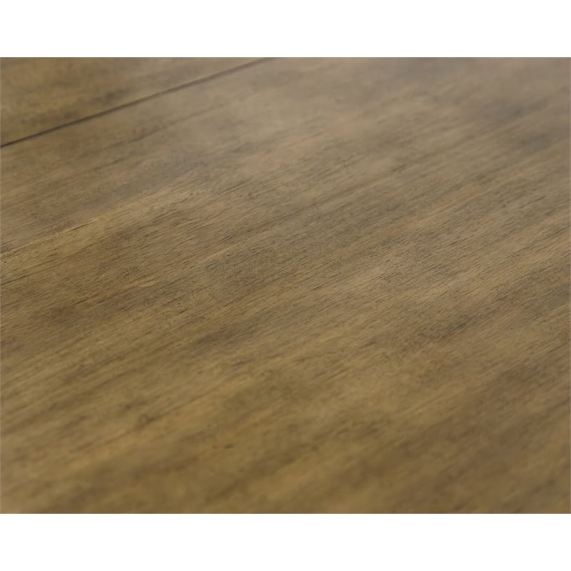 Bowery Hill Modern Wood Rectangular Dining Table in Brown Finish