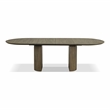 Bowery Hill Extendable 7-Piece Dining Table Set in Oak Finish
