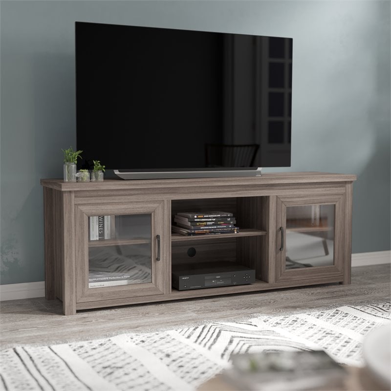 Bowery Hill Engineered Wood TV Stand up to 80