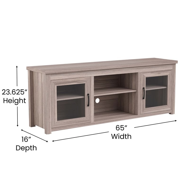 Bowery Hill Engineered Wood TV Stand up to 80