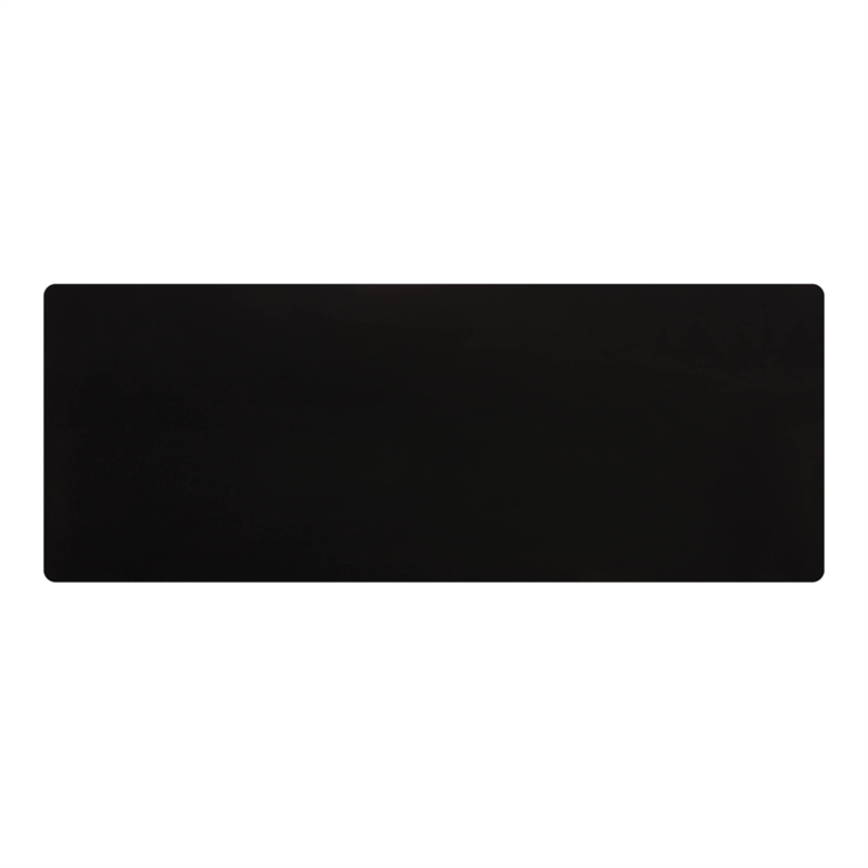 Bowery Hill Contemporary Tufted Faux Leather Bar Table in Black