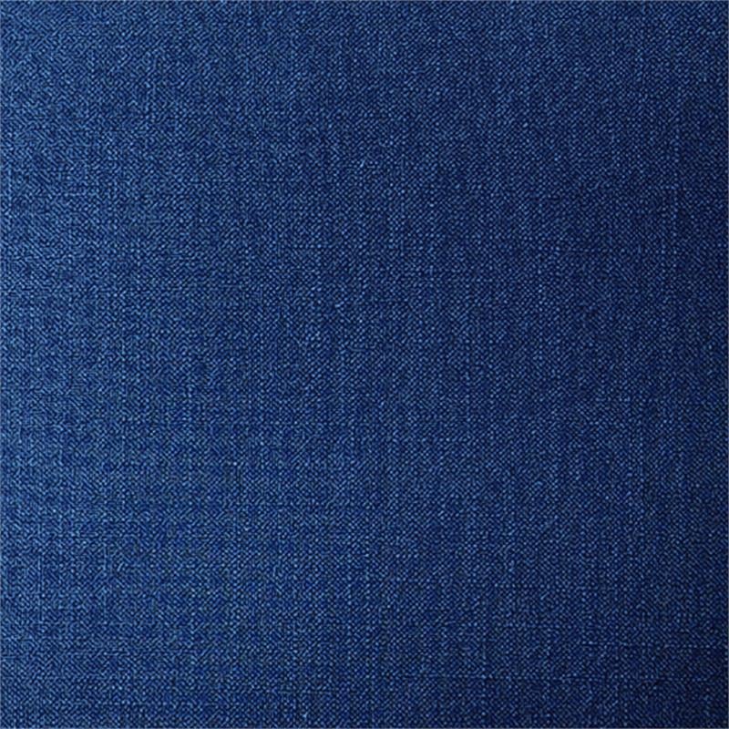 Bowery Hill Fabric Reversible Modular Sectional in Royal Blue for Small Spaces