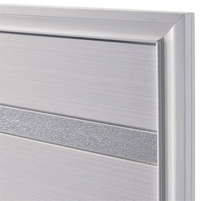 Bowery Hill Solid Wood Queen Storage Bed in White with Drawers