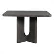 Bowery Hill Solid Wood Square Counter Height Table in Ash Gray