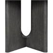 Bowery Hill Solid Wood Square Counter Height Table in Ash Gray