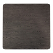 Bowery Hill Solid Wood Square Counter Height Table in Ash Gray