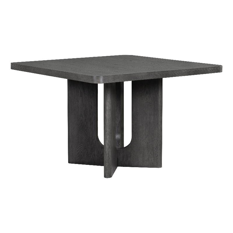Bowery Hill Solid Wood Square Counter Height Table in Ash Gray
