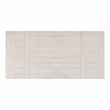 Bowery Hill Extendable Rubberwood Dining Table in Rustic White Oak
