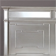 Bowery Hill Transitional California King Bed in Silver