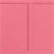 Bowery Hill Wooden Full/Queen Panel Headboard in Raspberry Pink Finish