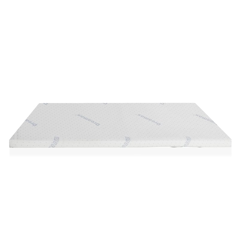 Bowery Hill Fabric California King Topper Mattress in White